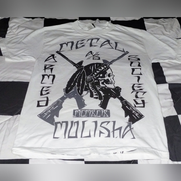 Metal Mulisha Mens MISPRINT Shirt. Size Small - Picture 12 of 14